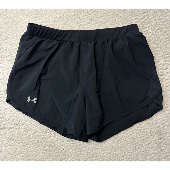 Under Armour Womens HeatGear Athletic Shorts Medium - Picture 1 of 8